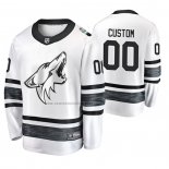 Camiseta Hockey 2019 All Star Arizona Coyotes Personalizada Blanco