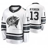 Camiseta Hockey 2019 All Star Columbus Blue Jackets Cam Atkinson Blanco