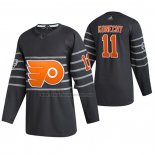 Camiseta Hockey 2020 All Star Philadelphia Flyers Travis Konecny Autentico Gris