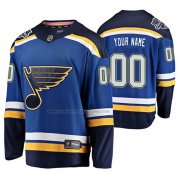 Camiseta Hockey 2020 All Star St. Louis Blues Personalizada Primera Patch Azul