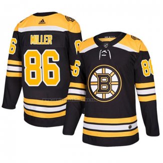 Camiseta Hockey Boston Bruins Kevan Miller Autentico Primera Negro