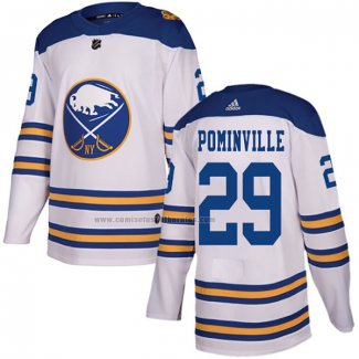 Camiseta Hockey Buffalo Sabres Jason Pominville Autentico 2018 Winter Classic Blanco