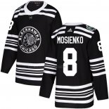 Camiseta Hockey Chicago Blackhawks Bill Mosienko Autentico 2019 Winter Classic Negro