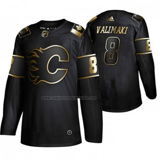 Camiseta Hockey Golden Edition Calgary Flames Juuso Valimaki Autentico Negro