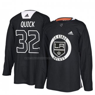 Camiseta Hockey Los Angeles Kings Jonathan Quick New Season Practice Negro