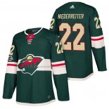 Camiseta Hockey Minnesota Wild Niederreiter Autentico Primera 2018 Verde