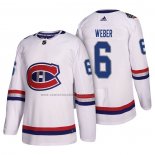 Camiseta Hockey Montreal Canadiens Shea Weber Blanco