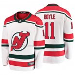 Camiseta Hockey New Jersey Devils Brian Boyle Alterno Breakaway Blanco