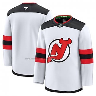 Camiseta Hockey New Jersey Devils Segunda Blanco