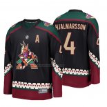 Camiseta Hockey Nino Arizona Coyotes Niklas Hjalmarsson Alterno Breakaway Negro