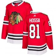 Camiseta Hockey Nino Chicago Blackhawks Marian Hossa Primera Autentico Rojo