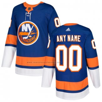 Camiseta Hockey Nino New York Islanders Personalizada Primera Azul