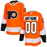 Camiseta Hockey Nino Philadelphia Flyers Personalizada Primera Naranja