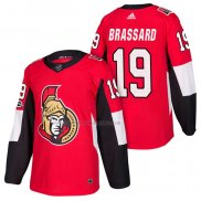 Camiseta Hockey Ottawa Senators Derick Brassard Autentico Primera 2018 Rojo