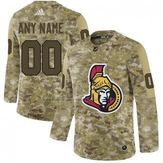 Camiseta Hockey Ottawa Senators Personalizada 2019 Camuflaje