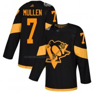 Camiseta Hockey Pittsburgh Penguins Joe Mullen Autentico 2019 Stadium Series Negro