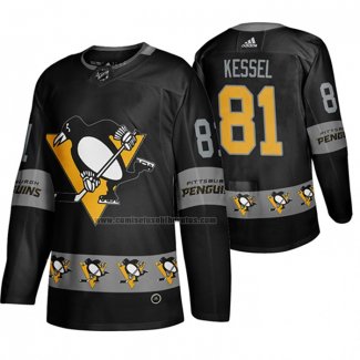 Camiseta Hockey Pittsburgh Penguins Phil Kessel Breakaway Negro