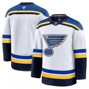 Camiseta Hockey St. Louis Blues Blank Primera Autentico Azul