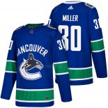 Camiseta Hockey Vancouver Canucks Ryan Miller 2018 Premier Azul