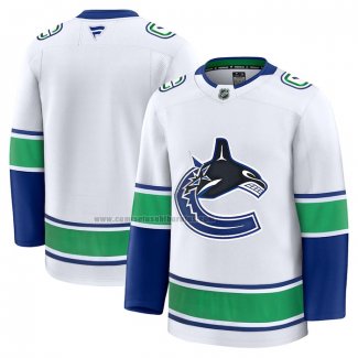 Camiseta Hockey Vancouver Canucks Segunda Blanco