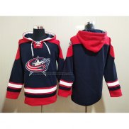 Sudaderas con Capucha Columbus Blue Jackets Azul