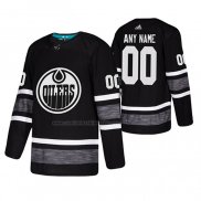 Camiseta Hockey 2019 All Star Edmonton Oilers Personalizada Negro2