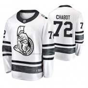 Camiseta Hockey 2019 All Star Ottawa Senators Thomas Chabot Blanco