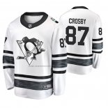 Camiseta Hockey 2019 All Star Pittsburgh Penguins Sidney Crosby Blanco