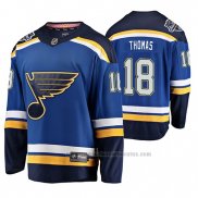 Camiseta Hockey 2020 All Star St. Louis Blues Primera Autentico Personalizada Azul