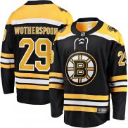 Camiseta Hockey Boston Bruins Parker Wotherspoon Primera Premier Breakaway Negro