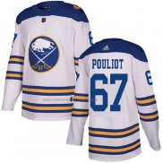 Camiseta Hockey Buffalo Sabres Benoit Pouliot Autentico 2018 Winter Classic Blanco