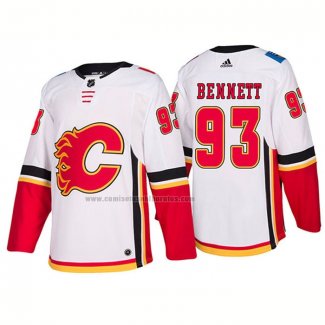 Camiseta Hockey Calgary Flames Sam Bennett Segunda Premier 2017-2018 Blanco