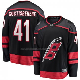 Camiseta Hockey Carolina Hurricanes Shayne Gostisbehere Primera Breakaway Negro