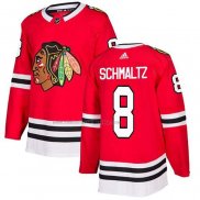 Camiseta Hockey Chicago Blackhawks Nick Schmaltz Primera Autentico Rojo