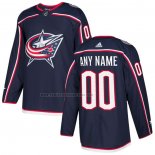 Camiseta Hockey Columbus Blue Jackets Personalizada Azul