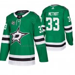 Camiseta Hockey Dallas Stars Marc Methot Primera Autentico Verde