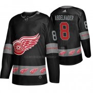 Camiseta Hockey Detroit Red Wings Justin Abdelkader Breakaway Negro