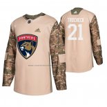 Camiseta Hockey Florida Panthers Vincent Trocheck Veterans Day Camuflaje