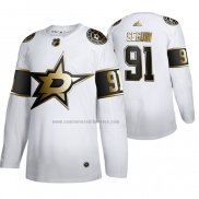 Camiseta Hockey Golden Edition Dallas Stars Tyler Seguin Limited Blanco