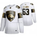 Camiseta Hockey Golden Edition Florida Panthers Evgenii Dadonov Autentico Blanco