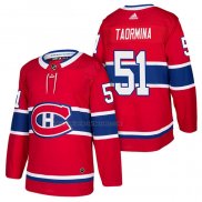 Camiseta Hockey Montreal Canadiens Matt Taormina Autentico Primera 2018 Rojo