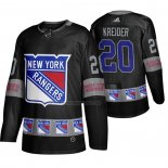 Camiseta Hockey New York Rangers Chris Kreider Breakaway Negro