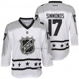 Camiseta Hockey Nino 2017 All Star Philadelphia Flyers Wayne Simmonds Blanco