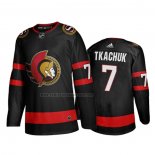 Camiseta Hockey Ottawa Senators Brady Tkachuk Primera 2020-21 Negro