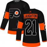 Camiseta Hockey Philadelphia Flyers Scott Laughton Alterno Autentico Negro