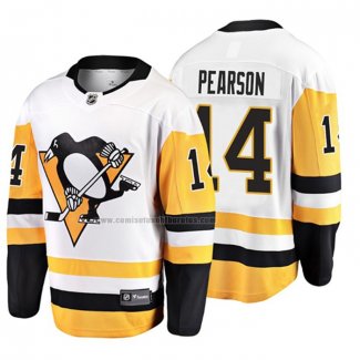 Camiseta Hockey Pittsburgh Penguins Tanner Pearson 2019 Segunda Breakaway Blanco