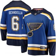 Camiseta Hockey St. Louis Blues Bob Plager Retro Autentico Azul