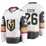 Camiseta Hockey Vegas Golden Knights Paul Stastny 2019 Segunda Breakaway Blanco