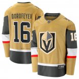 Camiseta Hockey Vegas Golden Knights Pavel Dorofeyev Premier Breakaway Oro