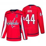 Camiseta Hockey Washington Capitals Brooks Orpik Primera Autentico Jugador Rojo